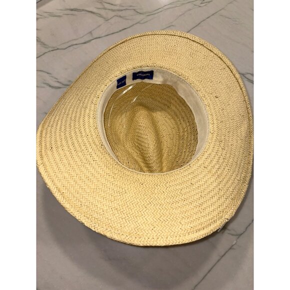 Hat Attack Luxe Vented Packable Hat in Natural One Size Womens Sun Garden Beach - Picture 6 of 12